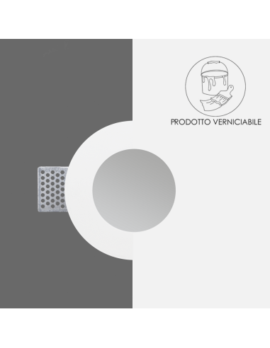 Portalámparas empotrable de yeso GS-5002...