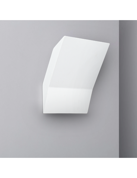 Aplique de yeso para pared GS-5033 con diseño pintable y conexión G9 LED.