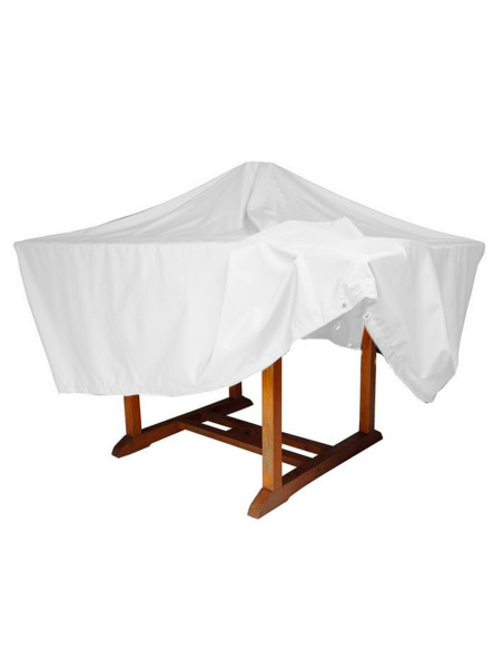 Cobertura protectora muebles de jardín, tela de protección 170x90cm plástico.