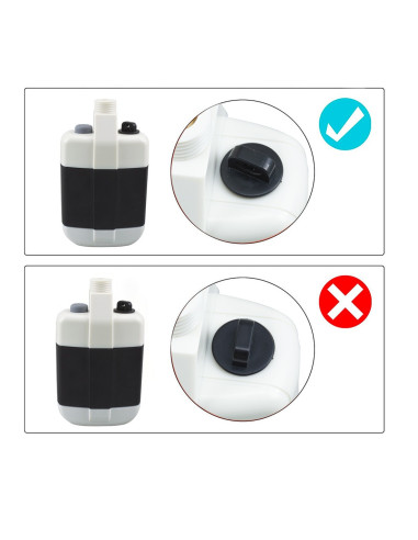 Ducha portátil recargable con manguera flexible...