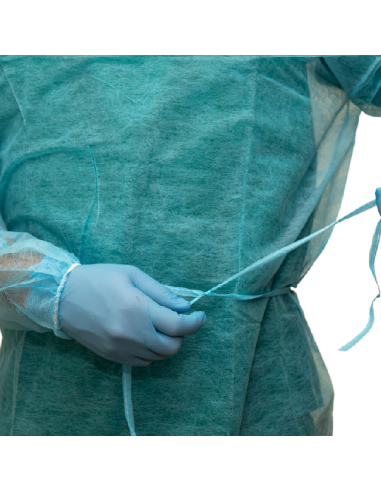Bata Desechable Visitante y Paciente...