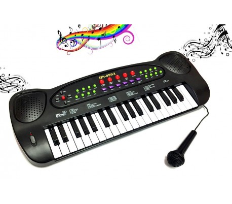 Piano infantil (incluye micrófono) MUSIC 37