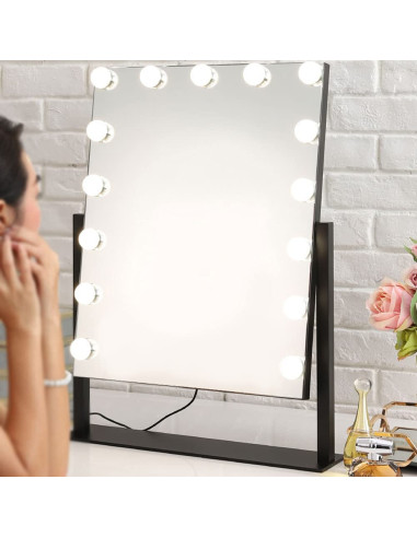 Juego de 6 Luces LED Regulables para Espejo de...