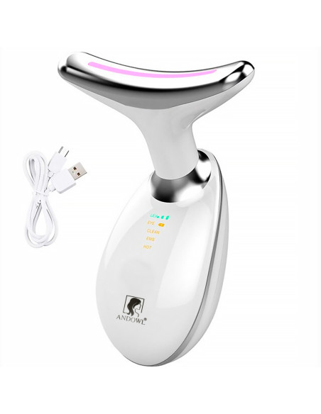 Masajeador belleza recargable masaje cuello facial antienvejecimiento recargable