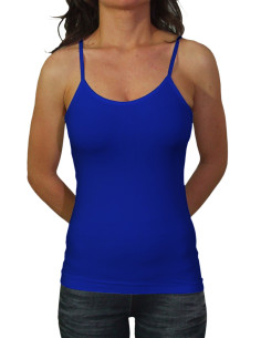Camiseta tirante fino deporte top ropa interior comoda... 2