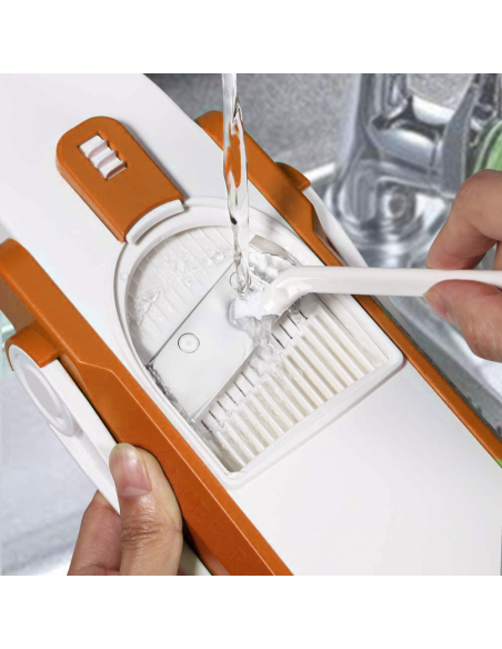 Mandolina de cocina cortadora de patatas Manual Multifunción cuchillas de acero