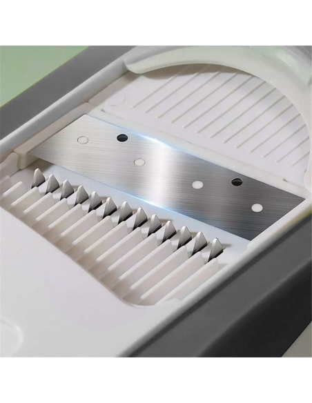 Mandolina de cocina cortadora de patatas Manual Multifunción cuchillas de acero