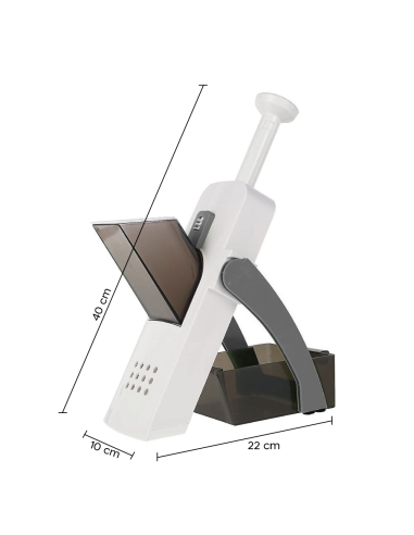 Mandolina de cocina cortadora de patatas Manual...