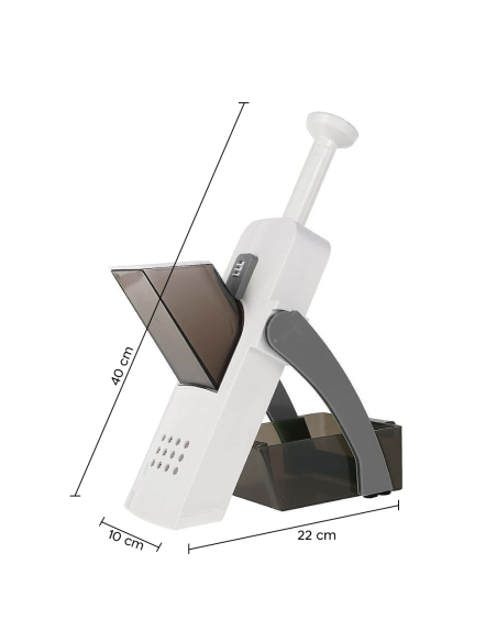 Mandolina de cocina cortadora de patatas Manual Multifunción cuchillas de acero