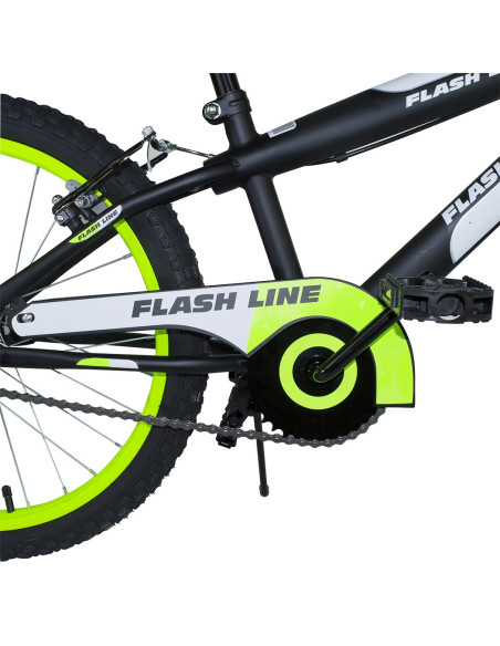 Bicicleta para niños FLASH LINE tamaño 20 FLA20 para niños de 7 a 12 años