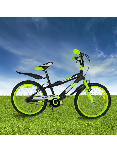 Bicicleta para niños FLASH LINE tamaño 20 FLA20 para niños de 7 a 12 años