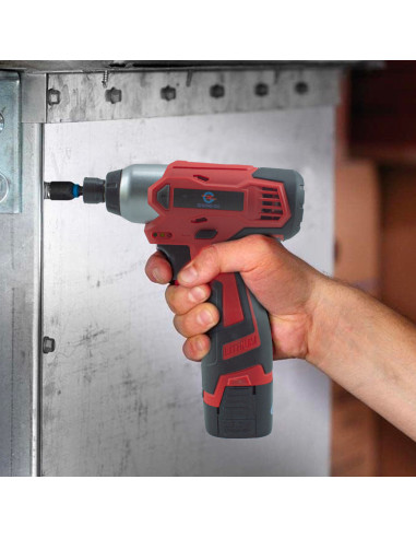 Atornillador Taladro Doble Batería Recargable...