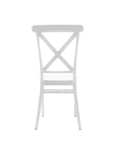 Set de 4 sillas Sidney blancas de...