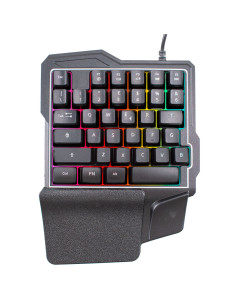 Teclado gaming mecánico retroiluminado con 35 teclas de... 2