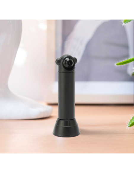 Mini Cámara Rotación de 180° Q-Sx82 Wi-Fi Inalámbrico 1080p 4K Visión nocturna