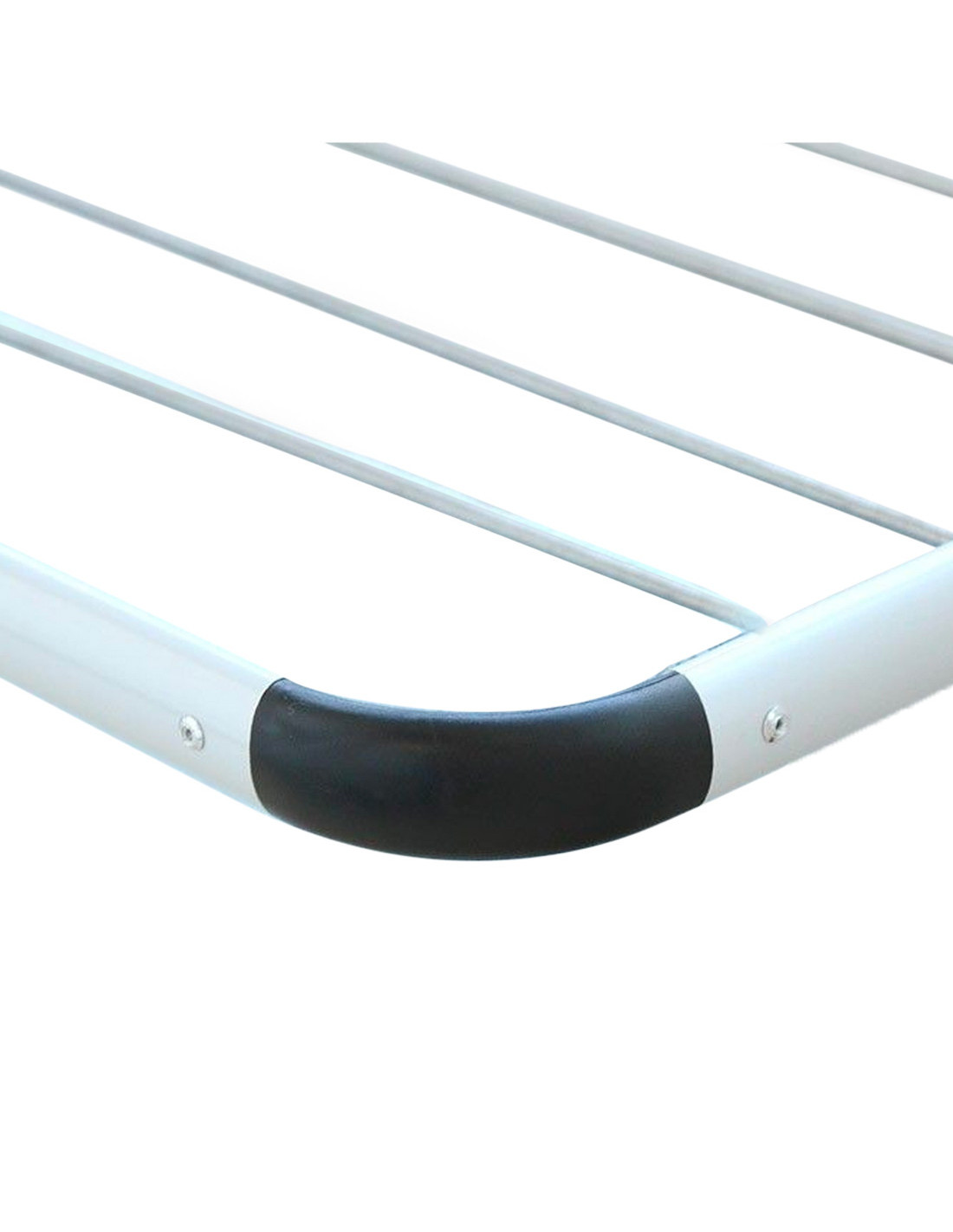 Tendedero de balcón o radiador 54cm en aluminio y soportes regulables