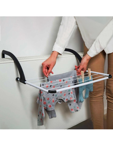 Tendedero de balcón o radiador 54cm en aluminio...