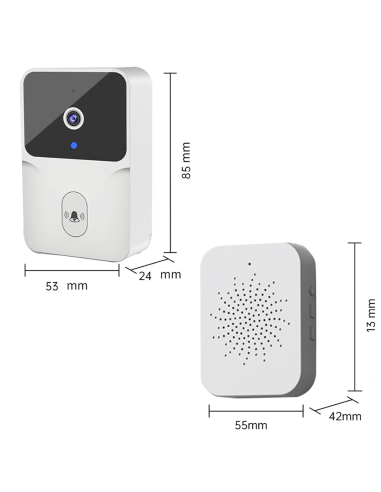 Timbre inteligente Wi-Fi y Bluetooth control...