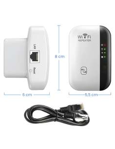 Amplificador Wi-Fi Repetidor de señal de 2,4 GHz Puerto... 2