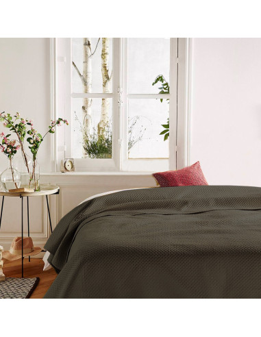 Colcha doble primavera verano de un solo color...