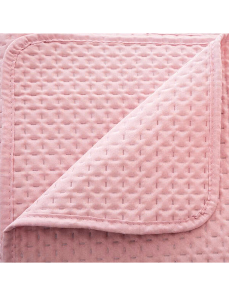 Colcha doble primavera verano de un solo color adecuada para el hogar B&B Hotel