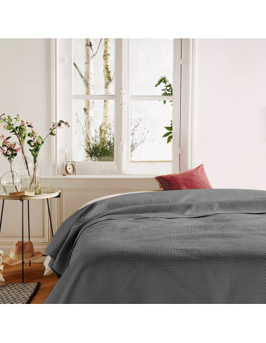 Colcha doble primavera verano de un solo color...