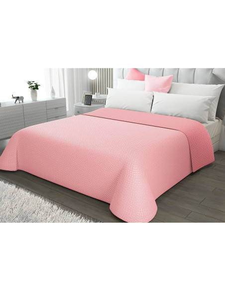 Colcha doble primavera verano de un solo color adecuada para el hogar B&B Hotel