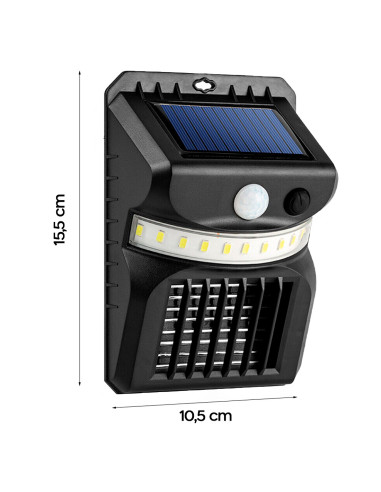 Mini lámpara LED de carga solar Sensor de...