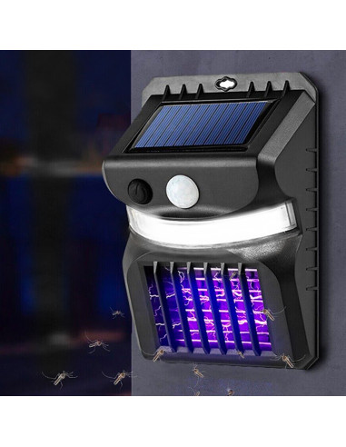 Mini lámpara LED de carga solar Sensor de...