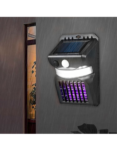 Mini lámpara LED de carga solar Sensor de...