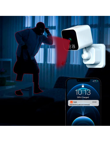 Q-SX909 Cámara panorámica inalámbrica para...