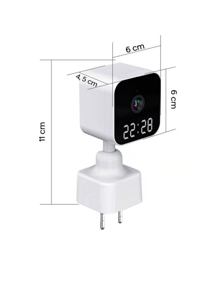 Q-SX909 Cámara panorámica inalámbrica para grabación 4K-HD Control remoto