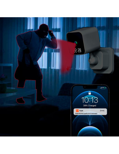 Q-SX909 Cámara panorámica inalámbrica para...