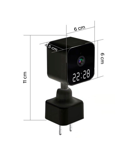 Q-SX909 Cámara panorámica inalámbrica para grabación 4K-HD Control remoto