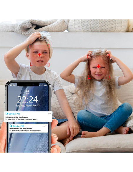 Cámara inteligente Q-S2099 Wi-Fi 10X Zoom con reconocimiento facial