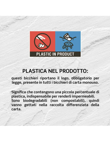 Pack 50 Vasos cartón 180ml biodegradable...