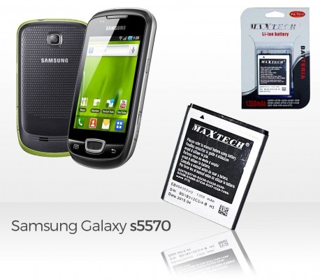 Batería compatible con Samsung Galaxy s5 9600 - MAXTECH batería Li-ion 2800mAh T009