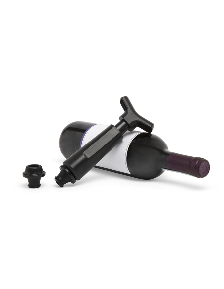 Bomba Wine Saver para Botellas con 4 Tapones de Vacío de Silicona Diámetro 19mm