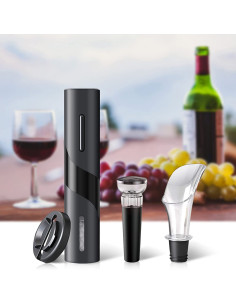 Abrebotellas eléctrico a pilas sacacorchos automático... 2