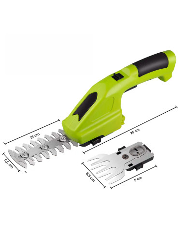 Cortasetos Tijeras de poda eléctricas Batería...