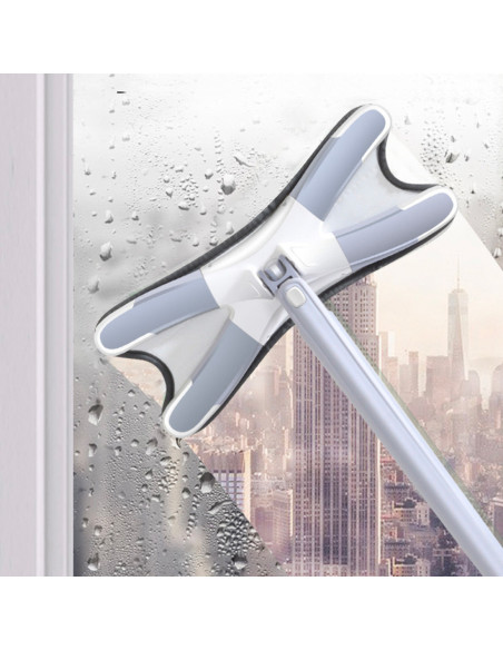 Escoba Fregona Twist Limpiasuelo Cepillo giratorio 360° Microfibra autoescurrido