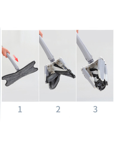 Escoba Fregona Twist Limpiasuelo Cepillo...