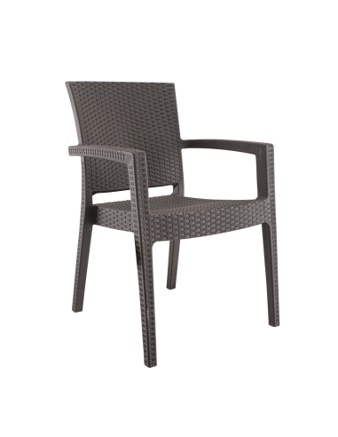 Conjunto 2 sillas de exterior CATAS de resina...