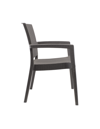 Conjunto 2 sillas de exterior CATAS de resina...