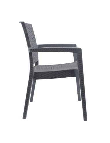 Conjunto 2 sillas de exterior CATAS de resina...