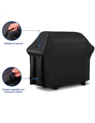 Funda Barbacoa Tela Impermeable 145X61X117...