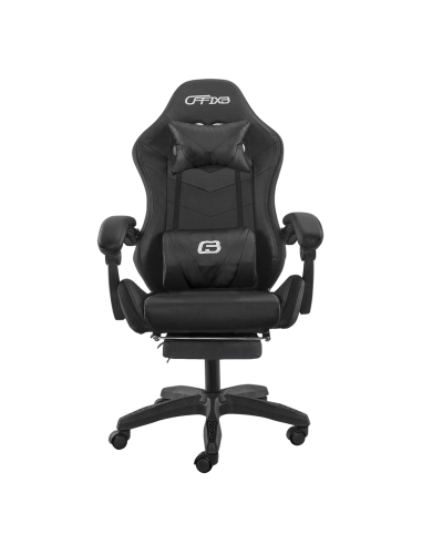 Silla de juegos luces LED RGB, control remoto...