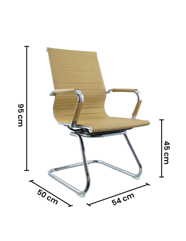 Pack de 2 Sillas ISAAC sala de estar u oficina...