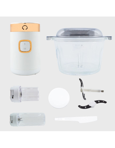 SK-7019 Batidora de cocina 500W 3 en 1...