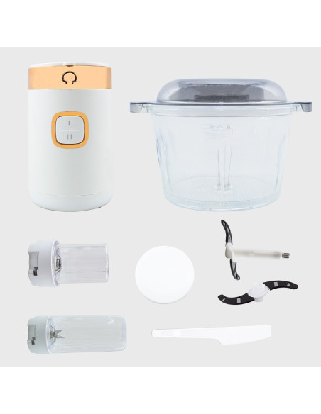 SK-7019 Batidora de cocina 500W 3 en 1 Profesional Multifunción 2L